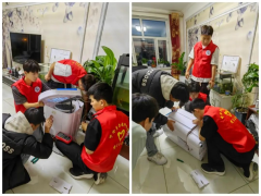 呼倫貝爾技師學(xué)院聯(lián)合暖興社區(qū)開展家電維修志愿服務(wù)活動